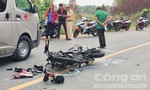 Hai thanh niên tử nạn sau khi xe máy tông trực diện