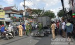 Tai nạn liên hoàn ở Sài Gòn, một phụ nữ chết tại chỗ