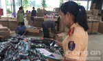 Xe tải chở 730 khẩu súng đồ chơi từ Lào Cai về Tiền Giang