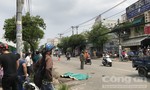 Cán chết người, xe container “vô tư” chạy thẳng vào nhà máy bia ở Sài Gòn