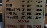 Xóa ổ massage Bangkok “phục vụ theo yêu cầu” ở Sài Gòn