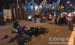 Xe máy tông nhau kinh hoàng ở Sài Gòn, 2 người thương vong