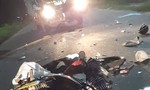 Xe máy nát bét sau cú tông trực diện xe tải, thanh niên tử vong