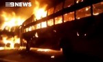 Cháy xe buýt ở Ấn Độ, 41 người thương vong