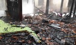 “Bà hỏa” thiêu rụi nhà của một gia đình nghèo