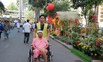 Đường hoa xuân cho bệnh nhân trong bệnh viện ở Sài Gòn