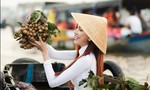 Hoa hậu Phan Thị Mơ quảng bá chợ nổi Cái Răng