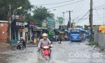 Làng đại học Quốc gia TPHCM ngập lênh láng sau mưa