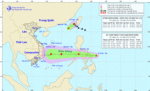 Xuất hiện áp thấp nhiệt đới khả năng mạnh lên thành bão, đang vào Biển Đông