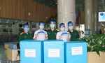 Bệnh viện Dã chiến cấp 2.3 tặng 1.000 nón bảo hộ phòng chống dịch Covid-19