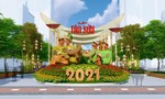Phối cảnh Đường hoa Nguyễn Huệ Tết Tân Sửu 2021