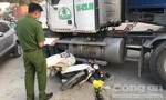 Container rẽ vào bãi xe, cán chết một thanh niên ở Sài Gòn