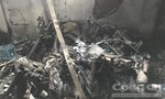 17 xe máy bị thiêu rụi trong vụ cháy khu nhà trọ ở TP.Thủ Đức