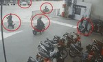 Clip cận cảnh 6 đối tượng dàn "ma trận" lừa bảo vệ trộm 2 xe máy