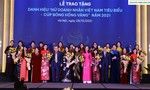 Trao tặng danh hiệu Nữ doanh nhân tiêu biểu – cúp Bông hồng vàng 2021