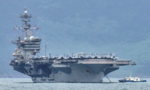 Hai nhóm tác chiến tàu sân bay Mỹ tập trận chung trên Biển Đông