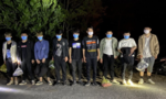 Công an xã tuần tra, phát hiện 9 người Trung Quốc nhập cảnh trái phép