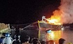 2 tàu cá của 1 hộ dân ở Bà Rịa - Vũng Tàu cháy rụi, thiệt hại 3 tỷ đồng