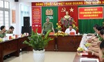 Thứ trưởng Lê Tấn Tới kiểm tra công tác ANTT bầu cử tại huyện Bến Lức