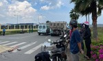 Xe ben tông xe máy trong KCN Giang Điền, 1 người tử vong