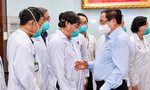 Thủ tướng kiểm tra phòng chống dịch ở 2 bệnh viện tại TPHCM