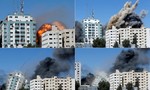 Israel ném bom nhà thủ lĩnh Hamas ở Gaza, phá huỷ trụ sở hãng tin