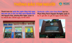 TPHCM: Khẩn cấp tìm người đến nhà sách Nguyễn Huệ, tiệm cà phê Starbucks