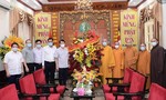 Lãnh đạo Bộ Công an chúc mừng các tăng ni, phật tử dịp lễ Phật đản
