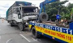 Hai vụ tai nạn liên hoàn ở Tiền Giang, 7 ô tô hư hỏng