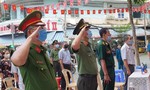 Thiếu tướng Lê Hồng Nam, Giám đốc Công an TPHCM dự khai mạc bầu cử tại Quận 5