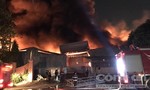 Cháy tại công ty XNK Ngũ Cốc rộng 4 hecta trong khu công nghiệp Sóng Thần