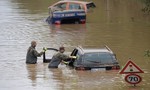 Lũ lụt tàn phá trên diện rộng ở Châu Âu, gần 200 người chết