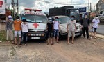 Phát hiện xe cứu thương chở 6 người từ vùng dịch về quê