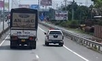 Sẽ xử lý nghiêm xe tải vi phạm trên cao tốc còn “bất tuân” hiệu lệnh CSGT