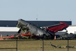 Hai máy bay quân sự va chạm kinh hoàng tại triển lãm hàng không ở Mỹ