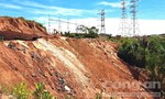 Kon Tum: Thi công Trạm cắt 220kV đổ đất thải vào nương rẫy của dân