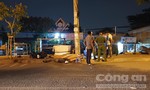 Xe máy tông cột điện, 2 thanh niên chết thảm lúc rạng sáng ở Thủ Đức