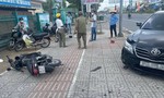 Trưởng Công an phường lái ôtô ép xe máy, bắt tên cướp giật tài sản của nữ sinh