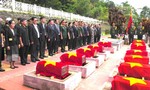 Truy điệu và an táng hài cốt liệt sĩ hy sinh tại Lào và Campuchia