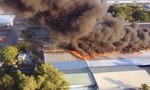 Cháy lớn tại công ty ở Đồng Nai, nhiều tài sản bị thiêu rụi