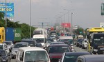 Cao tốc TPHCM – Long Thành – Dầu Giây ùn ứ do nhiều xe chưa dán thẻ ETC