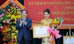 Báo Lâm Đồng đón nhận Huân chương Lao động hạng Nhì