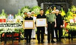 Tổ chức trọng thể lễ tang 3 cán bộ chiến sỹ Cảnh sát PCCC hy sinh