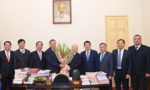 Lãnh đạo Bộ Công an thăm, chúc Tết Tổng Bí thư Nguyễn Phú Trọng