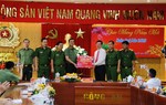 Thường trực Ban Bí thư Võ Văn Thưởng thăm, chúc Tết Công an TPHCM