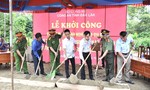 Khởi công xây dựng nhà tình nghĩa tặng thân nhân liệt sĩ Trần Quốc Thắng