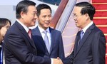 Chủ tịch nước đến Bắc Kinh, bắt đầu tham dự Diễn đàn “Vành đai và Con đường”