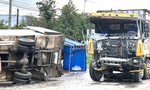 Hai xe tải đối đầu trên Quốc lộ 19, một tài xế tử vong