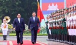 Thủ tướng Campuchia Hun Manet bắt đầu thăm chính thức Việt Nam