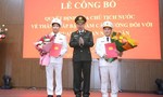 Trao quyết định thăng cấp bậc hàm Trung tướng với 2 Thứ trưởng Lê Văn Tuyến và Nguyễn Văn Long